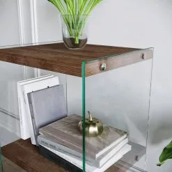 Kirjahylly Linento Furniture R300, Ruskea -Huonekalut myymälä LIFU552NOS1301 4