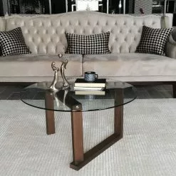 Sohvapöytä Linento Furniture Sehpa S300, 80cm, Ruskea -Huonekalut myymälä LIFU552NOS1404 5