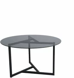 Sohvapöytä Linento Furniture Trio, 75cm, Savulasi, Musta -Huonekalut myymälä LIFU552NOS1410 9