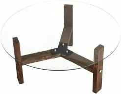 Sohvapöytä Linento Furniture Drone, 75cm, Ruskea