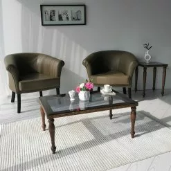 Sohvapöytä Linento Furniture Tango - Walnut, Ruskea -Huonekalut myymälä LIFU552NOS1417 3