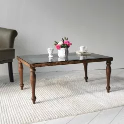 Sohvapöytä Linento Furniture Tango - Walnut, Ruskea -Huonekalut myymälä LIFU552NOS1417 5