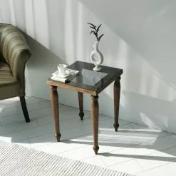 Apupöytä Linento Furniture Tango - Walnut, Ruskea -Huonekalut myymälä LIFU552NOS1418 6