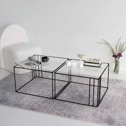 Sohvapöytä Linento Furniture Outline, Musta -Huonekalut myymälä LIFU552NOS1424 5