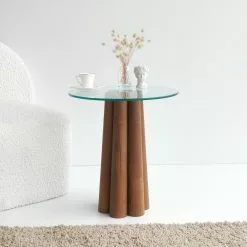 Sohvapöytä Linento Furniture Pianeta, 45cm, Ruskea -Huonekalut myymälä LIFU552NOS1428 4