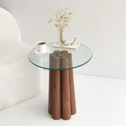 Sohvapöytä Linento Furniture Pianeta, 45cm, Ruskea -Huonekalut myymälä LIFU552NOS1428 6