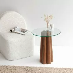 Sohvapöytä Linento Furniture Pianeta, 45cm, Ruskea -Huonekalut myymälä LIFU552NOS1428 7