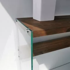 Sivupöytä Linento Furniture Niagara, Ruskea -Huonekalut myymälä LIFU552NOS1901 5