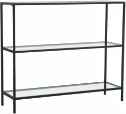 Sivupöytä Linento Furniture D100, Musta