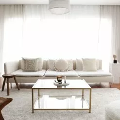 Sohvapöytä Linento Furniture Astro, Kulta -Huonekalut myymälä LIFU552NOS2224 5