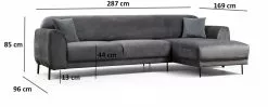 Divaanisohva Linento Furniture Image, Oikea, Eri Värejä -Huonekalut myymälä LIFU560ARE1143 8