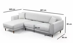 Divaanisohva Linento Furniture Image, Vasen, Eri Värejä -Huonekalut myymälä LIFU560ARE1148 7