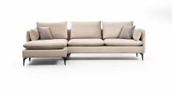 Divaanisohva Linento Furniture Felix, Luonnonvalkoinen