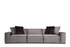 Sohva Linento Furniture Lego, 3-istuttava, Harmaa