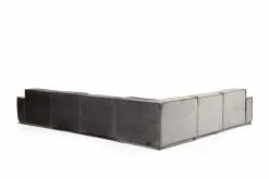 Kulmasohva Linento Furniture Lego, 6-istuttava, 300x388cm, Vasen, Harmaa/vaaleanharmaa -Huonekalut myymälä LIFU560ARE1185 6