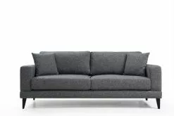 Sohva Linento Furniture Nordic, 3-istuttava, Harmaa