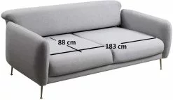 Sohva Linento Furniture Sevilla, 3-istuttava, Eri Värejä -Huonekalut myymälä LIFU560ARE1311 6