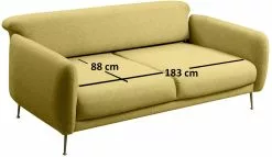 Sohva Linento Furniture Sevilla, 3-istuttava, Eri Värejä -Huonekalut myymälä LIFU560ARE1312 4