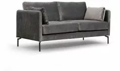 Sohva Linento Furniture Sino, 2-istuttava, Harmaa -Huonekalut myymälä LIFU560ARE1314 4