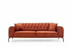 Sohva Linento Furniture Siesta Capitone, 3-istuttava, Eri Värejä -Huonekalut myymälä LIFU560ARE1338 1