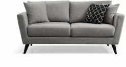 Sohva Linento Furniture Mayorka, 2-istuttava, Harmaa