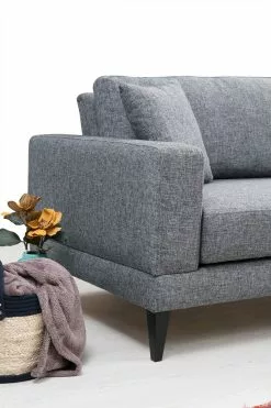 Sohva Linento Furniture Nordic, 2-istuttava, Harmaa -Huonekalut myymälä LIFU560ARE1504 4