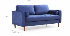 Sohva Linento Furniture Rome, 2-istuttava, Eri Värejä -Huonekalut myymälä LIFU560ARE1515 8