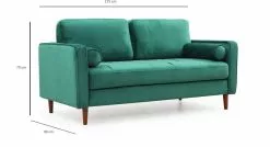 Sohva Linento Furniture Rome, 2-istuttava, Eri Värejä -Huonekalut myymälä LIFU560ARE1518 3