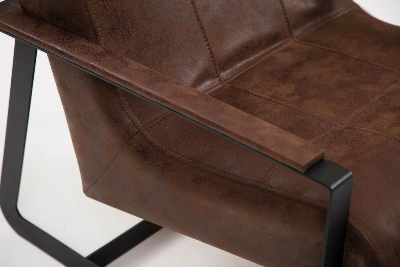 Nojatuoli Linento Furniture Darius, Ruskea 5 Nojatuoli Linento Furniture Darius, Ruskea - Image 5