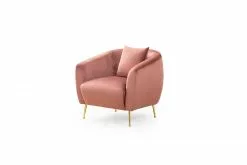 Nojatuoli Linento Furniture Eses, Roosa