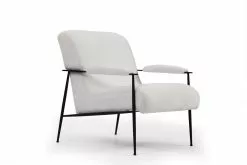 Nojatuoli Linento Furniture Jazz - White, Valkoinen