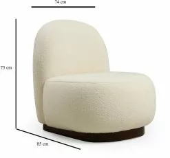 Nojatuoli Linento Furniture Tina, Eri Värejä -Huonekalut myymälä LIFU560ARE1736 5