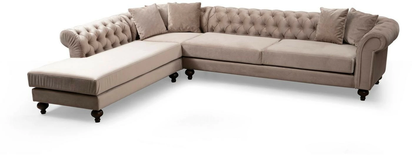Avokulmasohva Linento Furniture Bogart, Vasen, Beige 1 Avokulmasohva Linento Furniture Bogart, Vasen, Beige