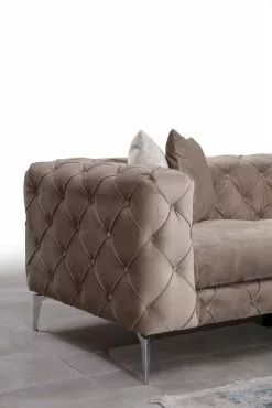 Kulmasohva Linento Furniture Como, 270x350cm, Vasen, Beige -Huonekalut myymälä LIFU569HLN1305 5