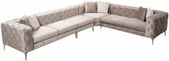 Kulmasohva Linento Furniture Como, 270x350cm, Oikea, Beige