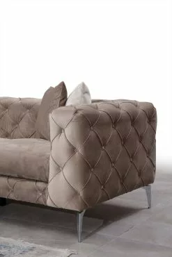 Kulmasohva Linento Furniture Como, 270x350cm, Oikea, Beige -Huonekalut myymälä LIFU569HLN1306 5