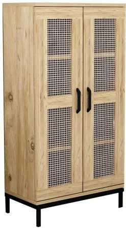 Kaappi Linento Furniture Lacin, Ruskea