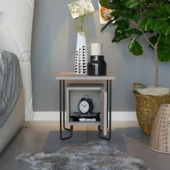 Yöpöytä Linento Furniture Acres, Eri Värejä -Huonekalut myymälä LIFU776HMS3424 3