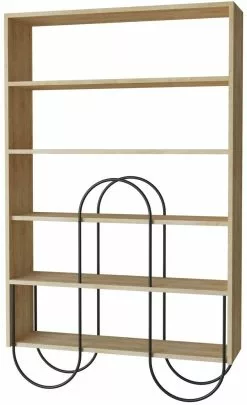 Kirjahylly Linento Furniture Norfolk, Eri Värejä -Huonekalut myymälä LIFU776HMS3658 1