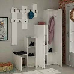 Säilytyskokonaisuus Eteiseen Linento Furniture Up, Eri Värejä 22 Säilytyskokonaisuus Eteiseen Linento Furniture Up, Eri Värejä -Huonekalut myymälä LIFU776HMS4018 3