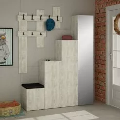 Säilytyskokonaisuus Eteiseen Linento Furniture Up, Eri Värejä 14 Säilytyskokonaisuus Eteiseen Linento Furniture Up, Eri Värejä -Huonekalut myymälä LIFU776HMS4019 2