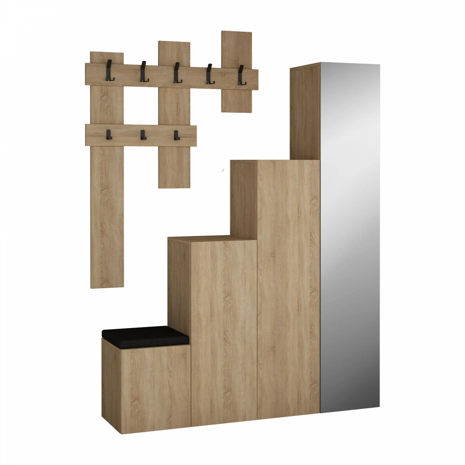 Säilytyskokonaisuus Eteiseen Linento Furniture Up, Eri Värejä 1 Säilytyskokonaisuus Eteiseen Linento Furniture Up, Eri Värejä