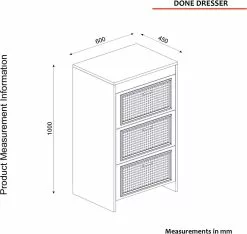 Lipasto Linento Furniture Done, Valkoinen/tummanruskea -Huonekalut myymälä LIFU804TRH3536 3