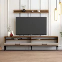 TV-taso Ja Hylly Linento Furniture Istanbul, Eri Värejä -Huonekalut myymälä LIFU845HCT3096 4