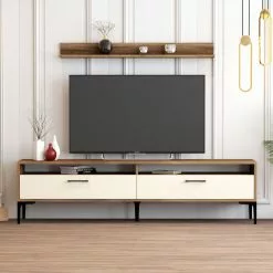 TV-taso Ja Hylly Linento Furniture Istanbul, Eri Värejä -Huonekalut myymälä LIFU845HCT3099 2