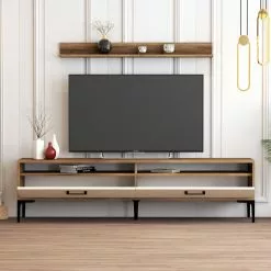 TV-taso Ja Hylly Linento Furniture Istanbul, Eri Värejä -Huonekalut myymälä LIFU845HCT3099 4