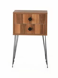 Sivupöytä Linento Furniture Melinos, Ruskea