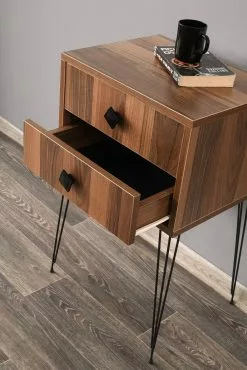 Sivupöytä Linento Furniture Melinos, Ruskea -Huonekalut myymälä LIFU854KLN2803 4