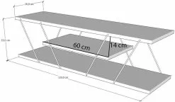 TV-taso Linento Furniture Canaz, Eri Värejä 19 TV-taso Linento Furniture Canaz, Eri Värejä -Huonekalut myymälä LIFU854KLN3019 5