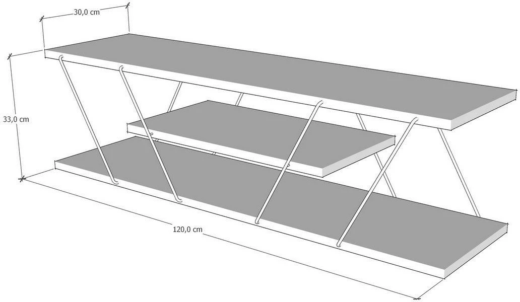 TV-taso Linento Furniture Canaz, Eri Värejä 5 TV-taso Linento Furniture Canaz, Eri Värejä - Image 5